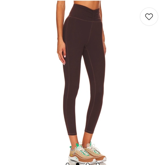 New Camila Coelho Dana 7/8 Legging in Deep Brown size XS - Picture 2 of 8